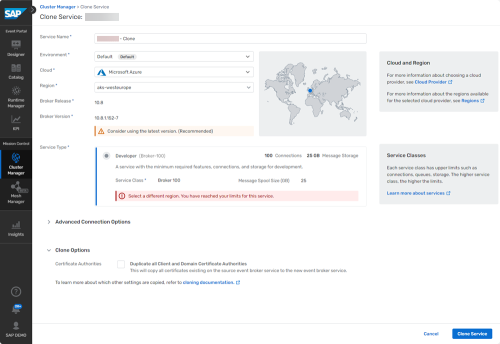 Screenshot showing the settings described in the surrounding steps.